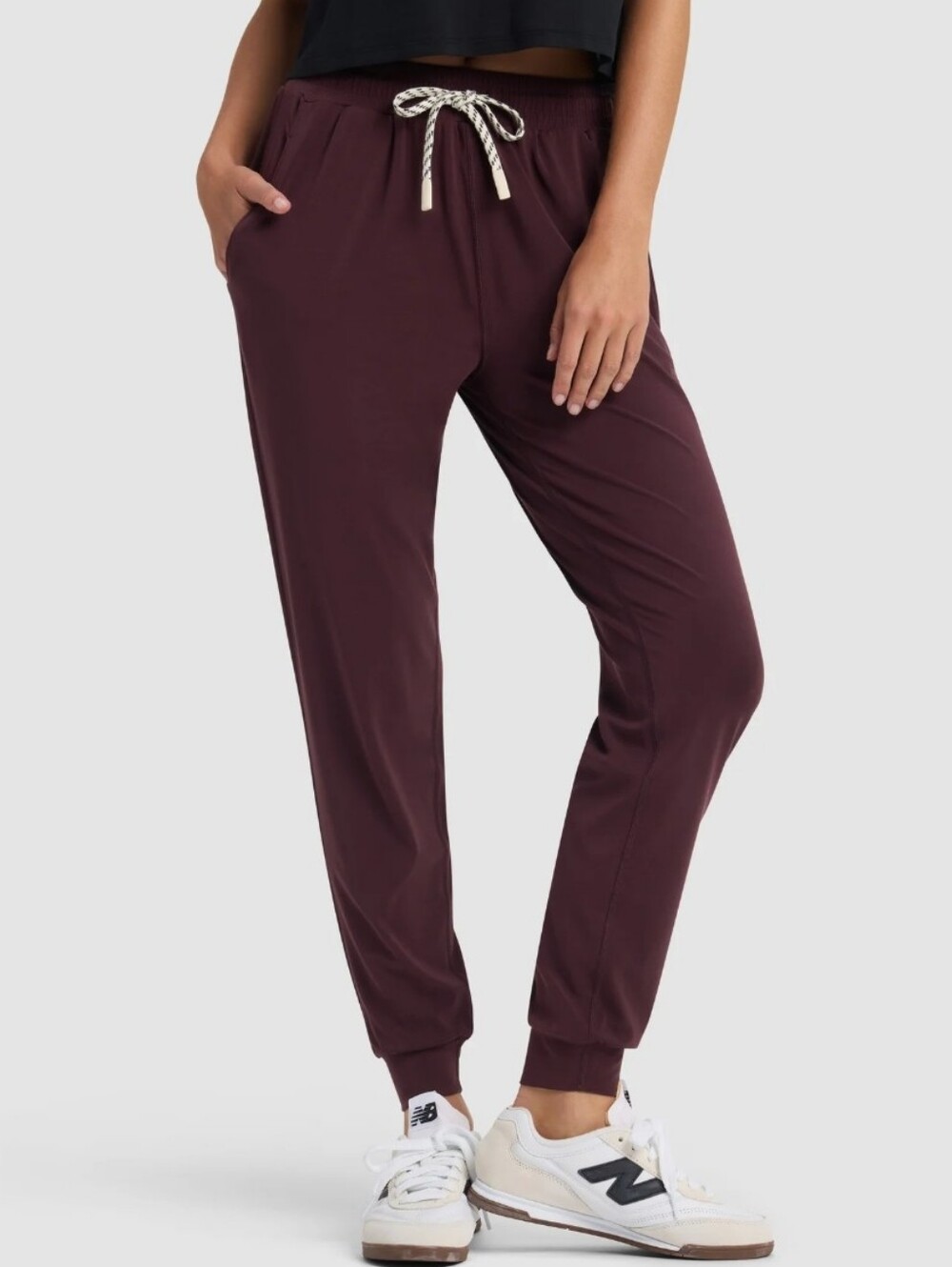 Cozy Earth Studio Jogger - Raisin
